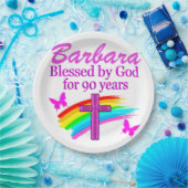 PERSONALISIERTE, 90 JAHRE TELLER VON GOTT VERBUNDE (Party)