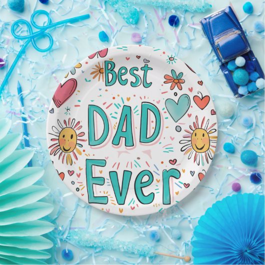 Personalisierte 9" Rundpapierplatte Pappteller (Party)