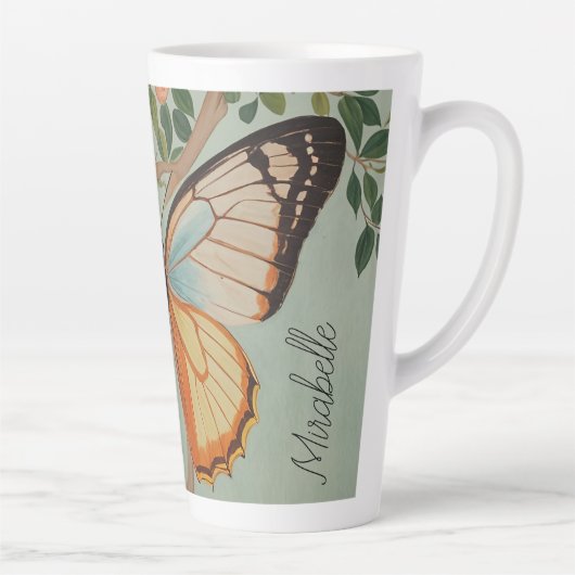 Personalisierte Abriebfestigkeit Milchtasse (Rechts)