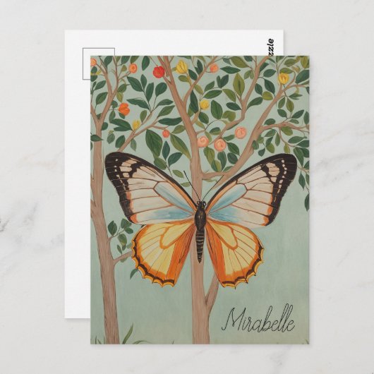 Personalisierte Abriebfestigkeit Postkarte (Vorne/Hinten)