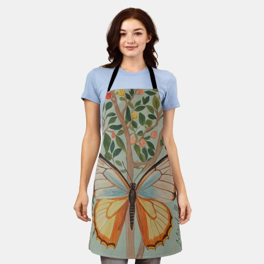 Personalisierte Abriebfestigkeit Schürze (Getragen)