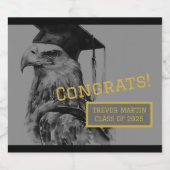 Personalisierte Abschluss Flaschenetiketten Bierflaschenetikett (Einzelnes Label)