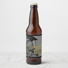 Personalisierte Abschluss Flaschenetiketten Bierflaschenetikett