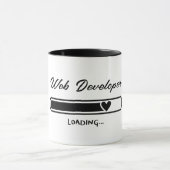Personalisierte Abschluss-Geschenke für Webentwick Tasse (Zentrum)