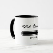 Personalisierte Abschluss-Geschenke für Webentwick Tasse (Vorderseite Links)
