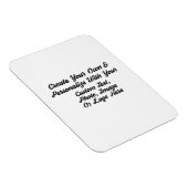 Personalisierte Abschluss-Karte, flexibel und benu Magnet (Rechte Seite)