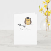 Personalisierte Abschluss-Karte Karte (Gelbe Blume)