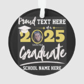 Personalisierte Abschluss-Klasse der Proud-Familie Ornament (Rückseite)