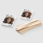 Personalisierte Abschlussfeier Elegantes Skript St Fächer (Non-assembled)