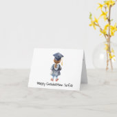 Personalisierte Abschlussfeier für Mädchen im Kind Karte (Gelbe Blume)