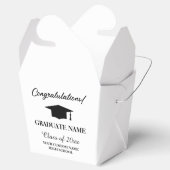 Personalisierte Abschlussfeier Geschenkschachtel (Geöffnet)