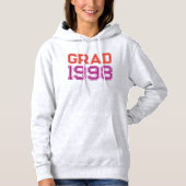 Personalisierte Abschlussjahr Hoodie (Vorderseite)