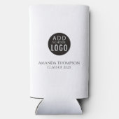 Personalisierte Absolventen von Schullogos Selters Dosenkühler (Rückseite)