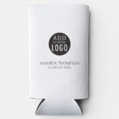 Personalisierte Absolventen von Schullogos Selters Dosenkühler (Vorderseite)