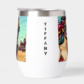 Personalisierte Abstrakte Frau am Strand (Rechts)