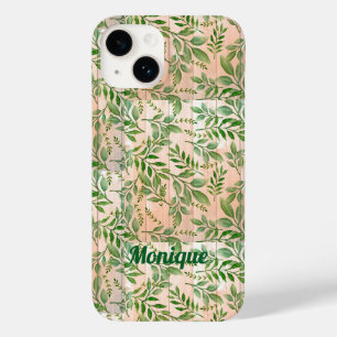 Personalisierte Abstrakte Grünanlage Case-Mate iPh iPhone 14 Hülle