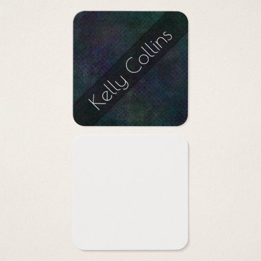 Personalisierte Abstrakte Kunstaussage "Dark Grung (Vorne & Hinten)