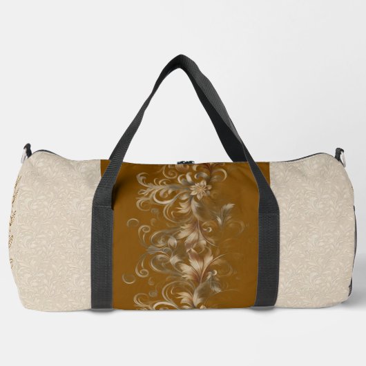 Personalisierte abstrakte moderne Geometrie Duffle Bag (Vorderseite)