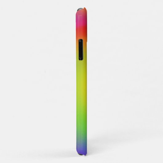 Personalisierte Abstrakte Regenbogenarbeit Case-Mate iPhone Hülle (Hinten/Rechts)