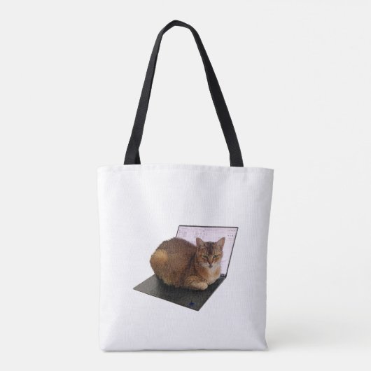 Personalisierte abyssinian Cats Tasche kaufen (Rückseite)