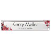 Personalisierte Acrylnamenplatte, Zollstelle Namensplakette (Vorderseite)