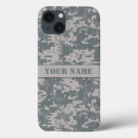 Personalisierte ACU Camouflage Tough Xtreme iPhone Case-Mate iPhone Hülle (Rückseite)