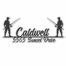 Personalisierte Adressenaufkleber Aufkleber