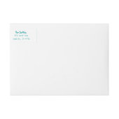 personalisierte Adressetiketten (Vorderseite)