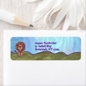 Personalisierte Adressmarken von Lion (Insitu)