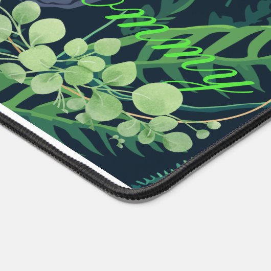 Personalisierte Affen-Schreibmatte Schreibtischunterlage (Ecke)