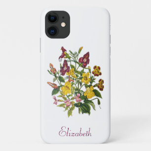 Personalisierte Affenblumen Case-Mate iPhone Hülle