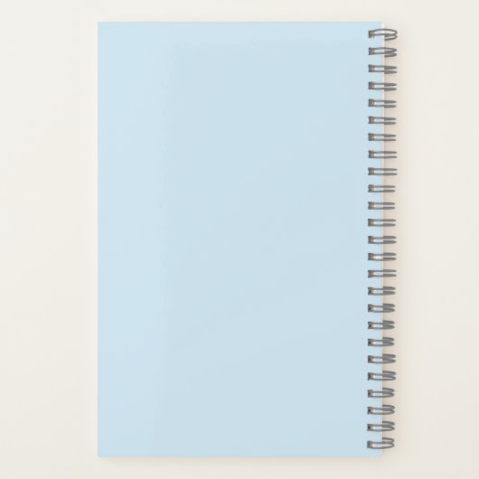 Personalisierte Affirmation Rainbow Notizblock (Rückseite)