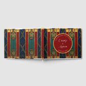 Personalisierte afrikanische Hochzeitsgäste buchen Gästebuch (Voll)