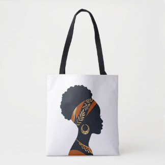 Personalisierte Afrohemian-Queen-Canvas-Tasche Tasche
