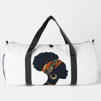 Personalisierte Afrohemian-Queen-Reisetasche Duffle Bag
