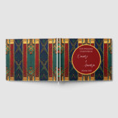 Personalisierte afrozentrische Hochzeitsgäste buch (Voll)