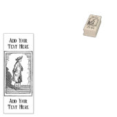 Personalisierte Ahornholz-Briefmarke Gummistempel (Stempel)