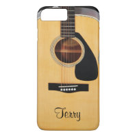 Personalisierte Akustikgitarre iPhone 7 Plusfall