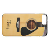 Personalisierte Akustikgitarre iPhone 7 Plusfall Case-Mate iPhone Hülle (Rückseite (Horizontal))