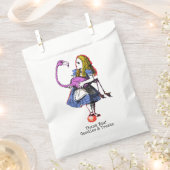 Personalisierte Alice im Wunderland Geschenktütchen (Ausgeschnitten)