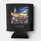 Personalisierte Alien Archäologie Cooler Dosenkühler (Rückseite)