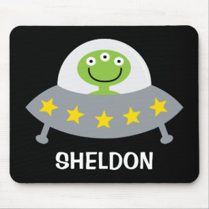 Personalisierte Alien für Kinder Mousepad