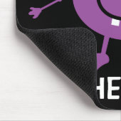 Personalisierte Alien für Kinder Mousepad (Ecke)
