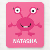 Personalisierte Alien für Kinder Mousepad (Vorne)