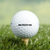 Personalisierte Alignment Aid Golf Balls Golfball (Insitu T-Shirt)