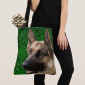 Personalisierte All-Over-Print Designs - Hunde-Fot Tasche (Von Nahem)