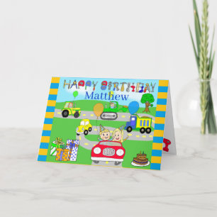 Personalisierte Alles Gute zum Geburtstag Kleiner Karte