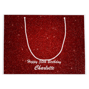 Personalisierte alles- Gute zum Geburtstagtasche - Große Geschenktüte