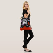 Personalisierte Allover Halloween-Tasche Tasche (Am Model)