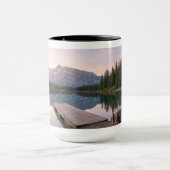 Personalisierte Alpen Bergsee Natur Landschaft Tasse (Zentrum)